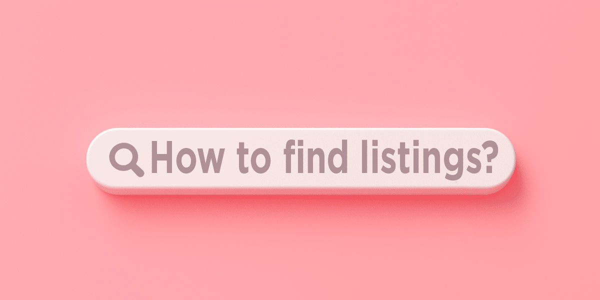 searching for listings